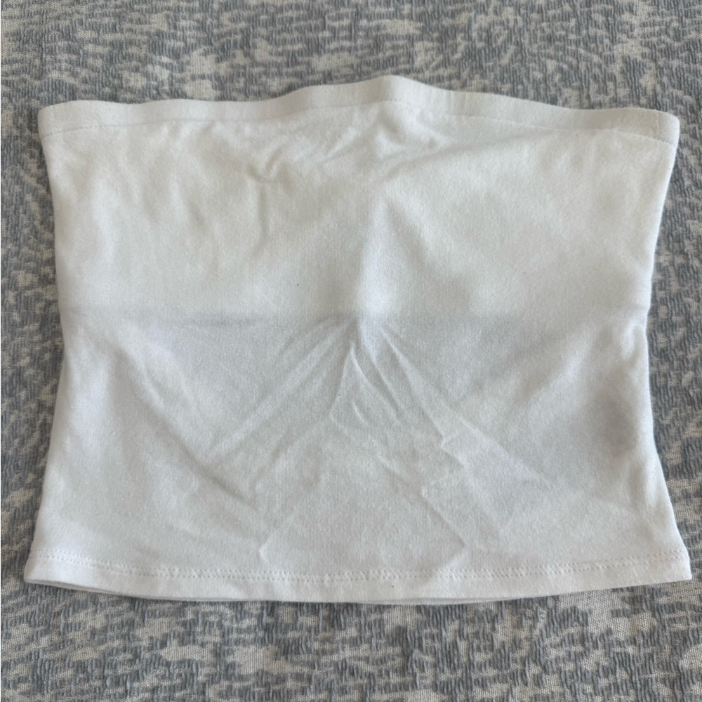 Guess White Tube Top
